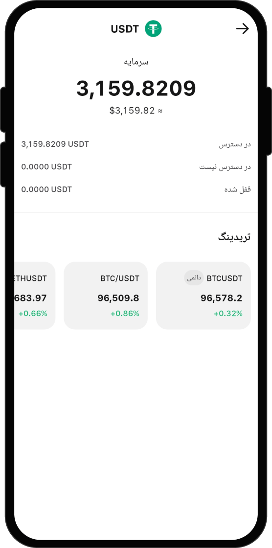 TRX خود را مشاهده نمایید